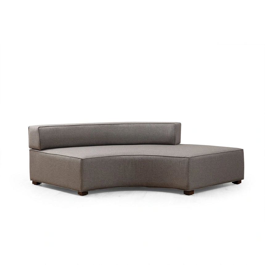 Gondol Ecksofa, Linke Seite, in Grau, 180x105 cm von Atelier Del Sofa – Bild 7