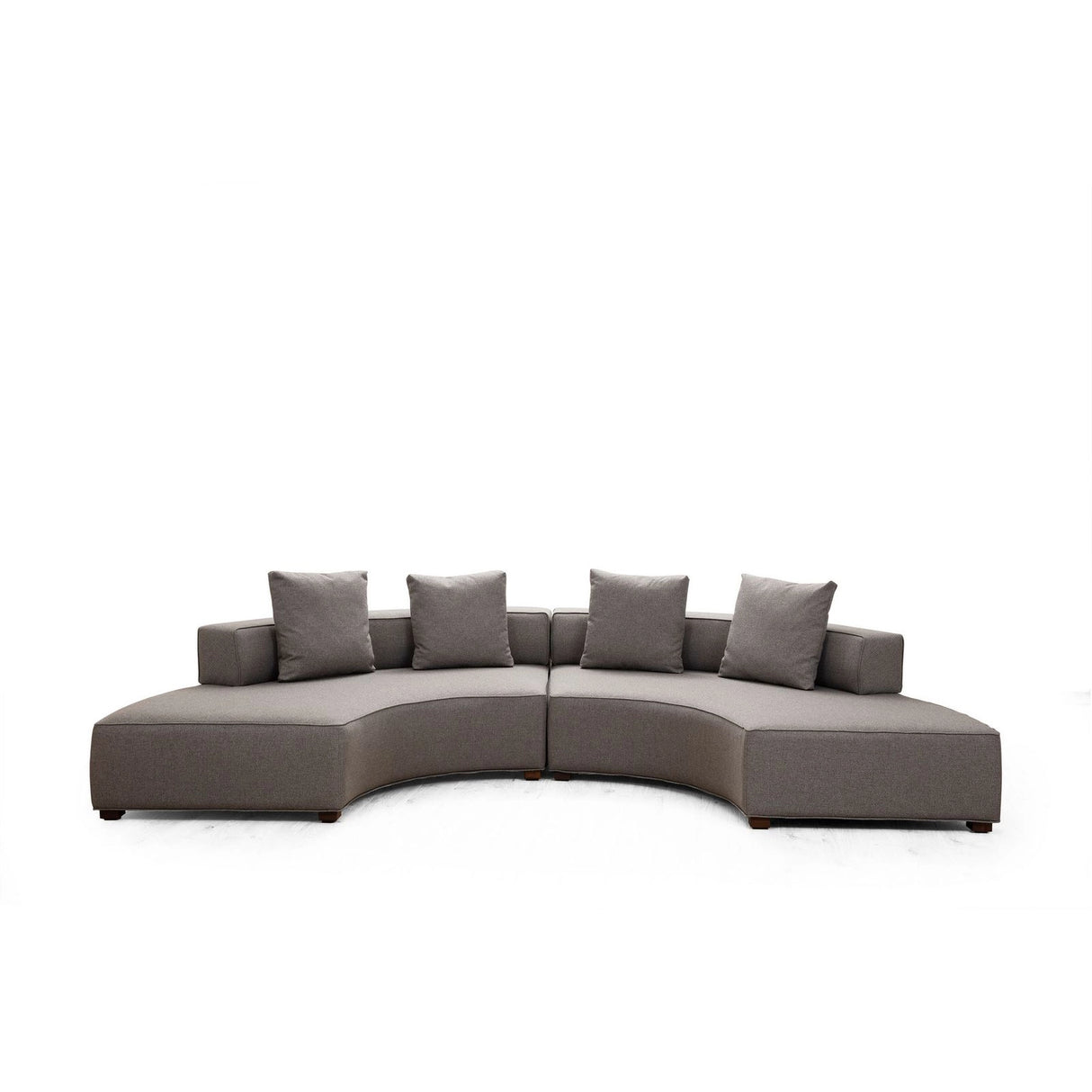 Gondol Panoramasofa in Grau, 360x105 cm von Atelier Del Sofa – Bild 3
