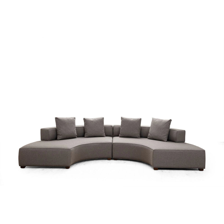 Gondol Panoramasofa in Grau, 360x105 cm von Atelier Del Sofa – Bild 3