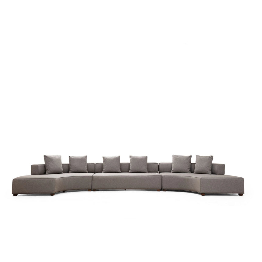 Gondol Panoramasofa in Grau, 552x105 cm von Atelier Del Sofa – Bild 2