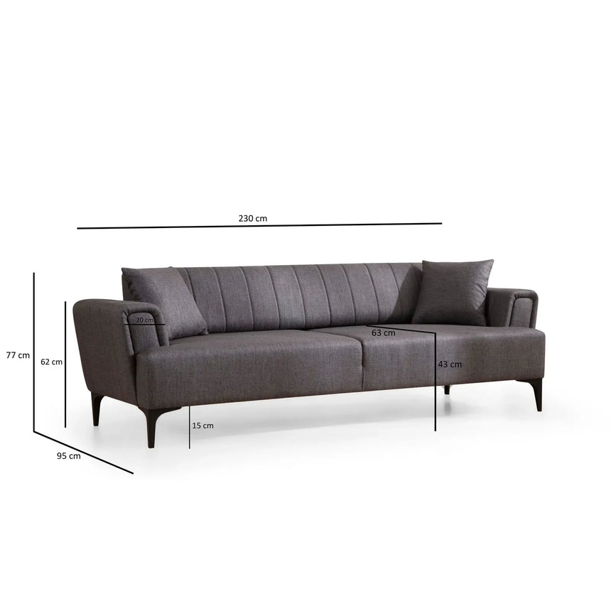 Hamlet 3-Sitzer Schlafsofa, 230x95 cm - ZEN ZONE Furniture