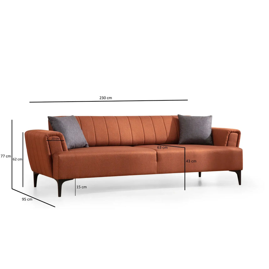 Hamlet 3-Sitzer Schlafsofa, 230x95 cm - ZEN ZONE Furniture