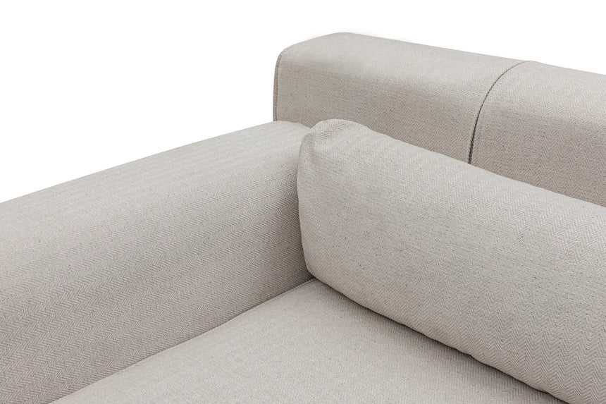 Jivago Ecksofa, Linke Seite, in Beige, 308x198 cm von Atelier Del Sofa – Bild 2
