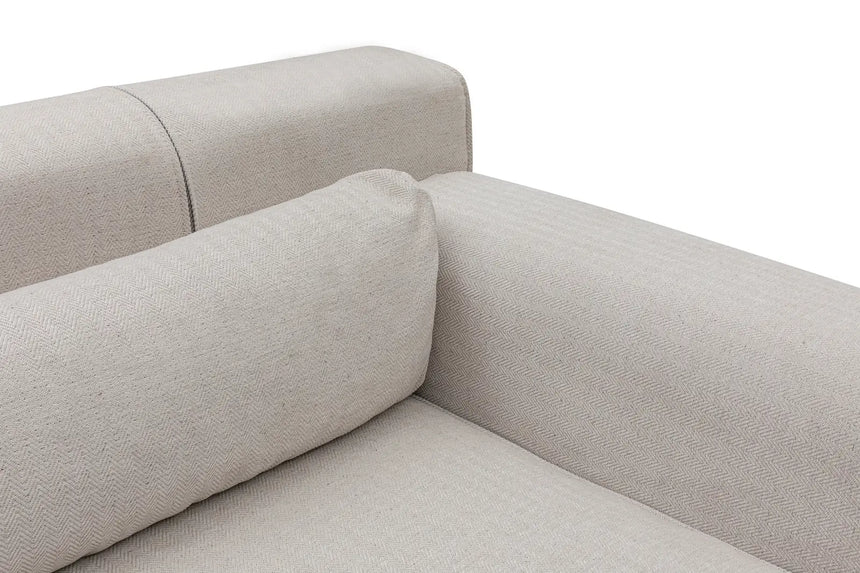 Jivago Ecksofa, Rechte Seite, in Beige, 308x198 cm von Atelier Del Sofa – Bild 2