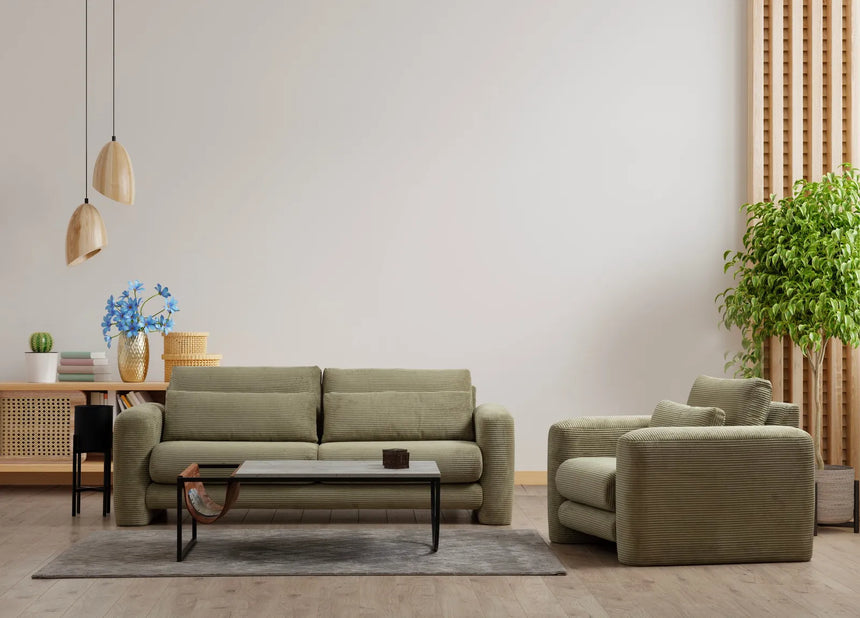 Lily 2-Sitzer Sofa in Grün, 180x97 cm von Atelier Del Sofa – Bild 2
