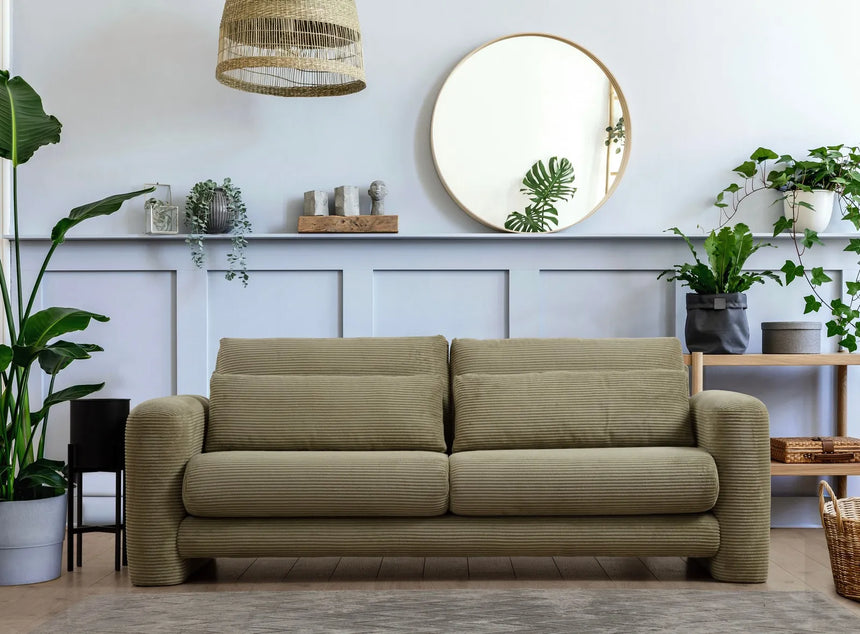 Lily 3-Sitzer Sofa in Grün, 215x97 cm von Atelier Del Sofa – Bild 1