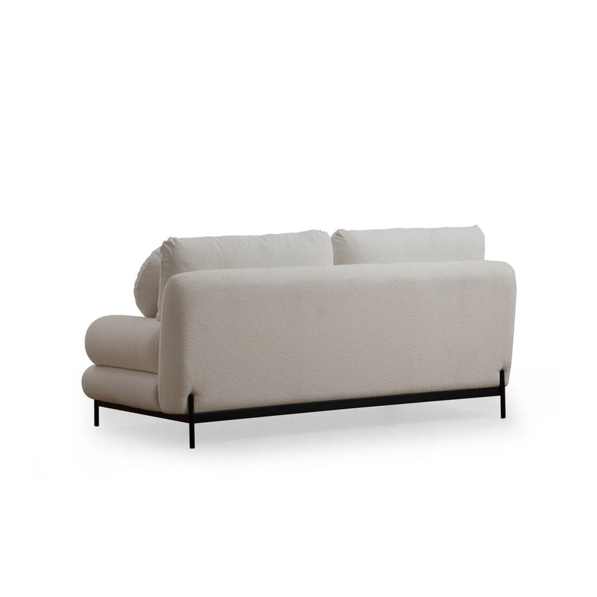 Livorno 2-Sitzer Sofa in Weiß, 188x85 cm von Atelier Del Sofa – Bild 10
