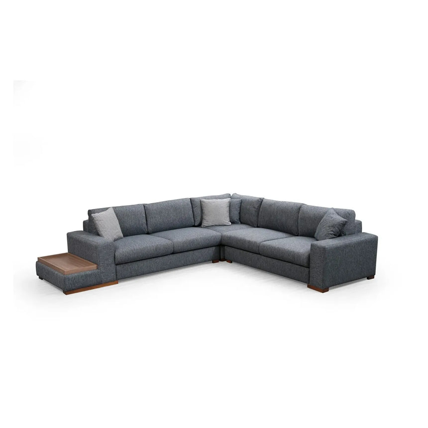 Loop Ecksofa in Anthrazit, 323x282 cm - ZEN ZONE Furniture