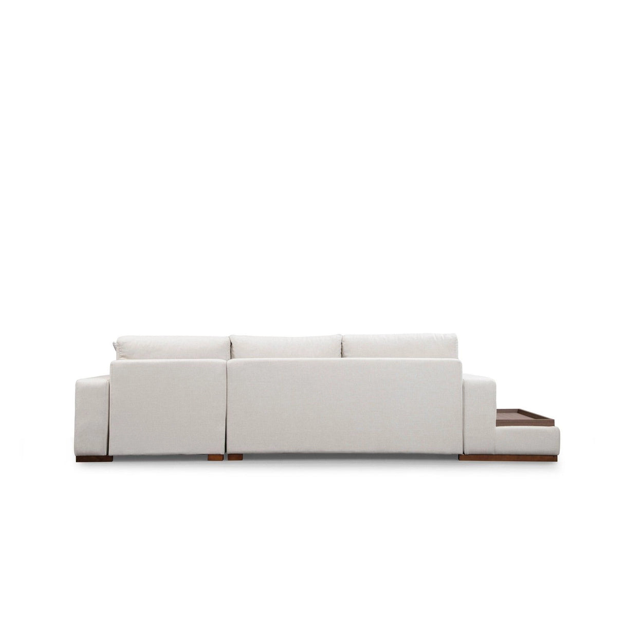 Loop Ecksofa, Rechte Seite, in Weiß, 312x194 cm von Atelier Del Sofa – Bild 10