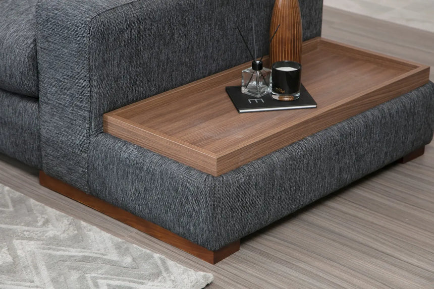 Loop Ecksofa in Anthrazit, 323x282 cm von Atelier Del Sofa – Bild 4