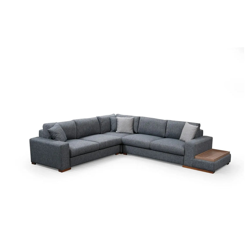 Loop Ecksofa in Anthrazit, 323x282 cm - ZEN ZONE Furniture