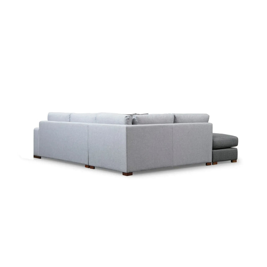 Loop Ecksofa in Grau und Hellgrau, 266x246 cm - ZEN ZONE Furniture