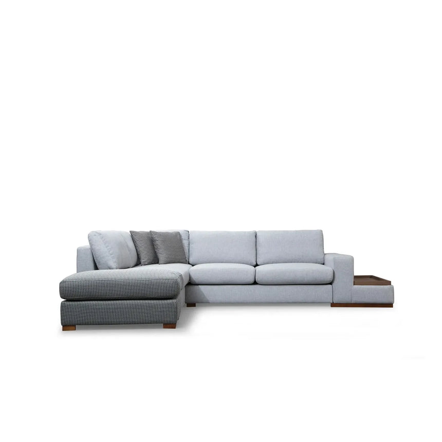 Loop Ecksofa in Grau und Hellgrau, 308x246 cm - ZEN ZONE Furniture