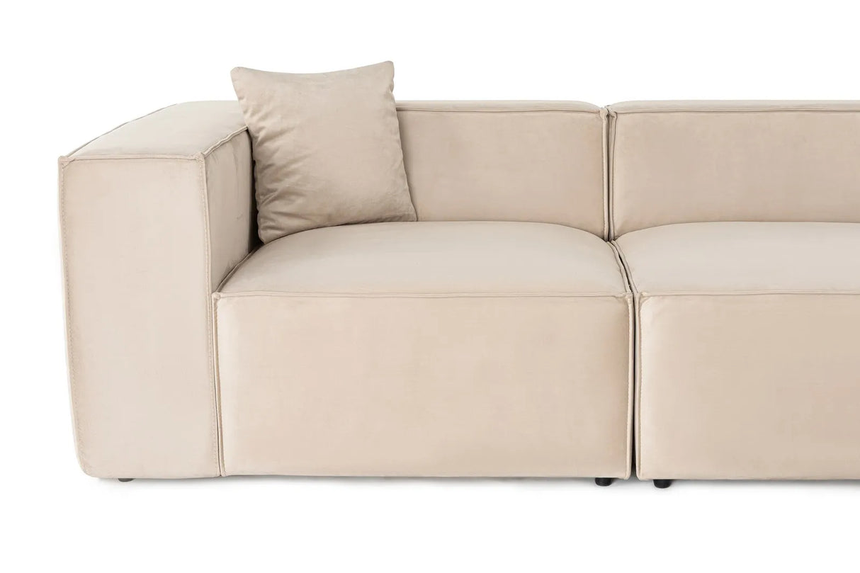 Lora 2-Sitzer Sofa in Creme, 220x108 cm von Atelier Del Sofa – Bild 3