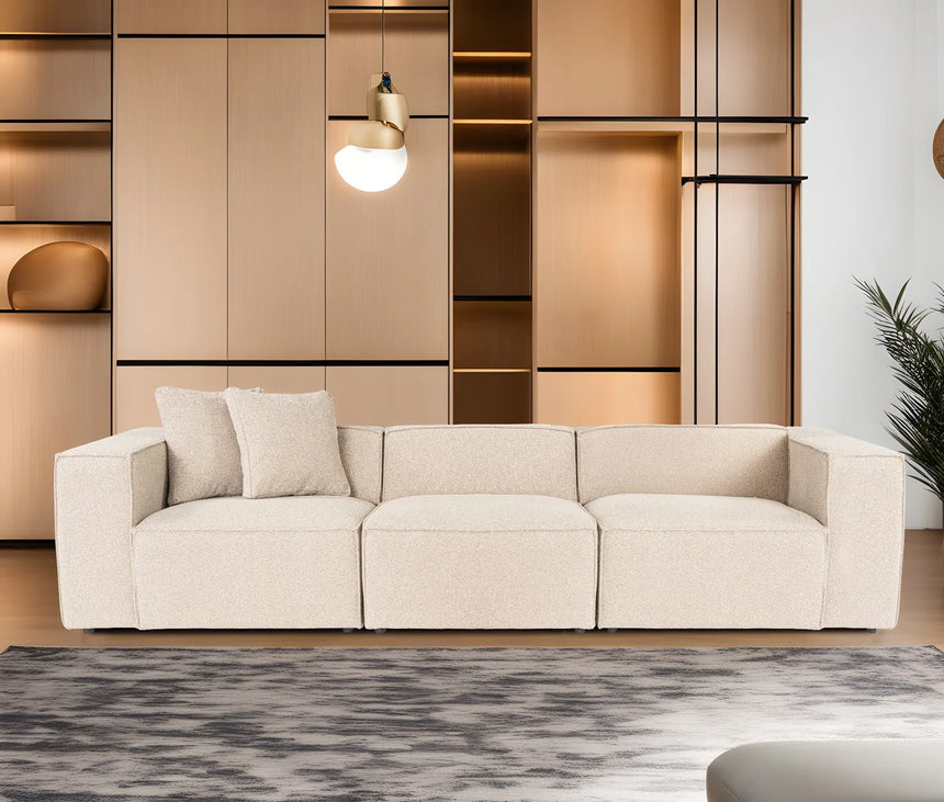 Lora 3-Sitzer Sofa in Pfirsich, 303x108 cm von Atelier Del Sofa – Bild 2