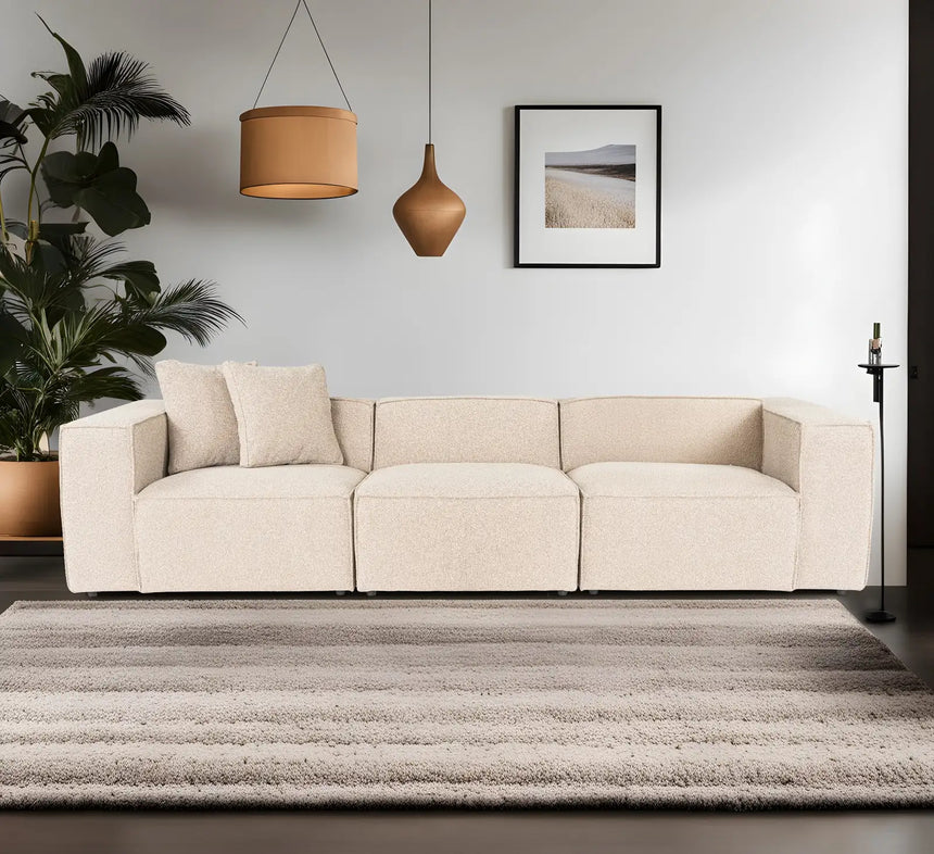 Lora 3-Sitzer Sofa in Pfirsich, 303x108 cm von Atelier Del Sofa – Bild 3