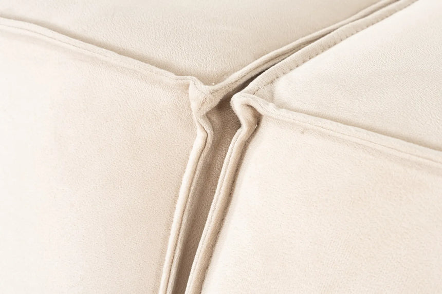Lora Ecksofa aus Leinen, Rechte Seite, in Creme, 303x193 cm von Atelier Del Sofa – Bild 14