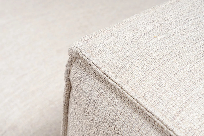 Lora Ecksofa aus Leinen, Rechte Seite, in Hellbraun, 303x193 cm von Atelier Del Sofa – Bild 16