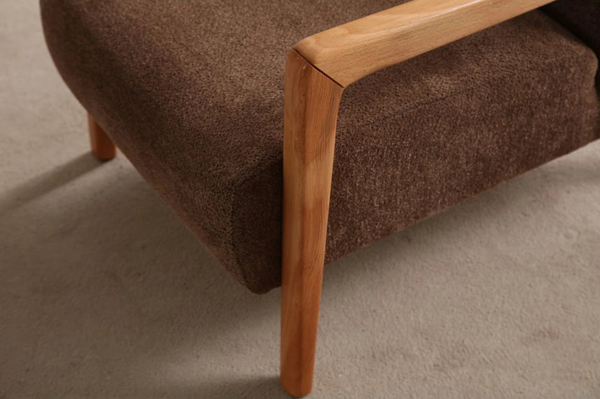 Lyke Sessel in Braun, 92x80 cm von Atelier Del Sofa – Bild 9