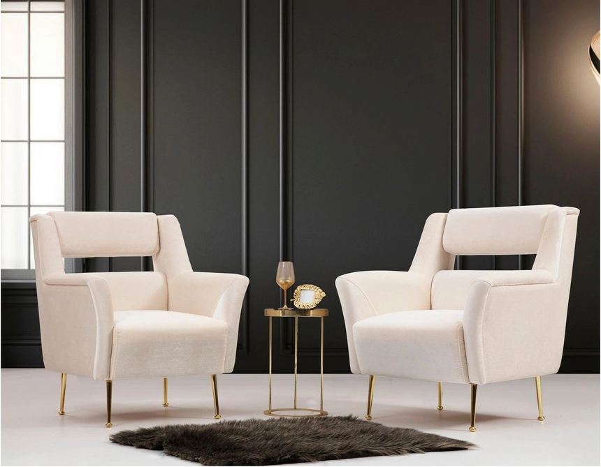 Mira Sessel in Creme, 93x79 cm von Atelier Del Sofa – Bild 1
