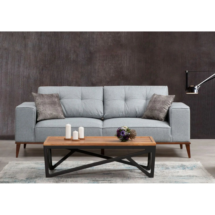 Montana 3-Sitzer Schlafsofa in Grau, 223x91 cm von Atelier Del Sofa – Bild 1