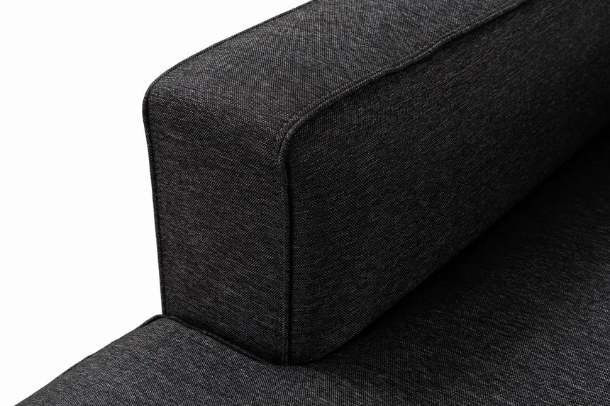 Mora Ecksofa, Linke Seite, in Anthrazit, 230x180 cm von Atelier Del Sofa – Bild 10