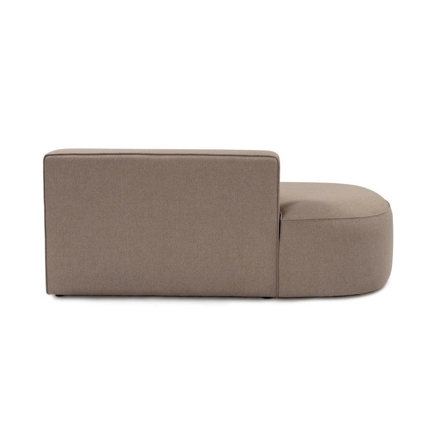 Mora Ecksofa, Linke Seite, in Hellbraun, 320x235 cm von Atelier Del Sofa – Bild 12