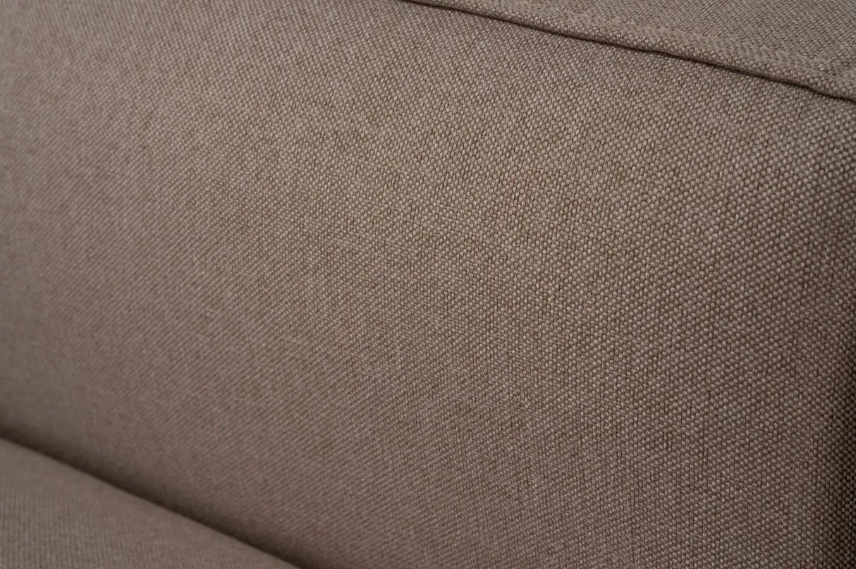 Mora Ecksofa, Linke Seite, in Hellbraun, 320x235 cm von Atelier Del Sofa – Bild 18