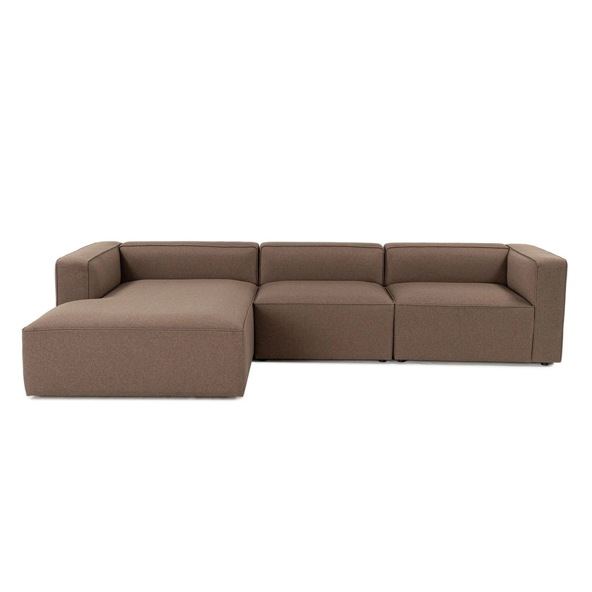 Mora XL Ecksofa, Linke Seite, in Braun, 320x235 cm von Atelier Del Sofa – Bild 3
