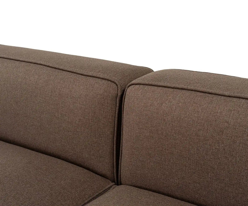 Mora XL Ecksofa, Linke Seite, in Braun, 320x235 cm von Atelier Del Sofa – Bild 9