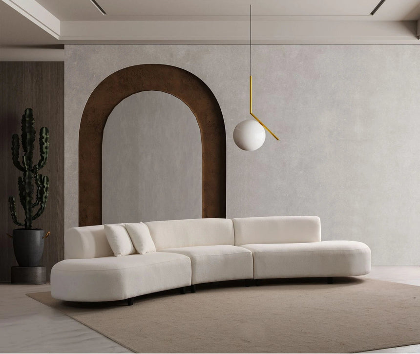 Pars Ecksofa in Creme, 390x100 cm von Atelier Del Sofa – Bild 2