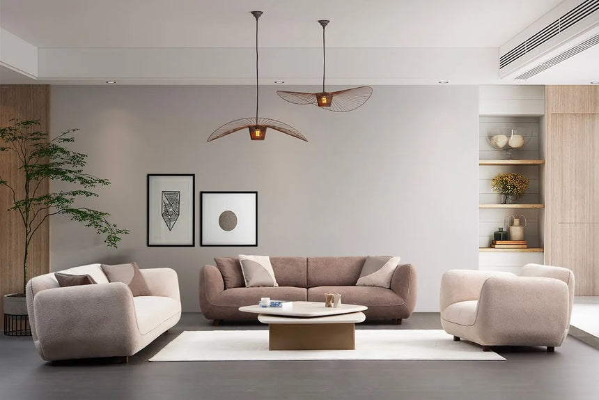 Pavia 4-Sitzer Sofa in Creme, 260x90 cm von Atelier Del Sofa – Bild 3