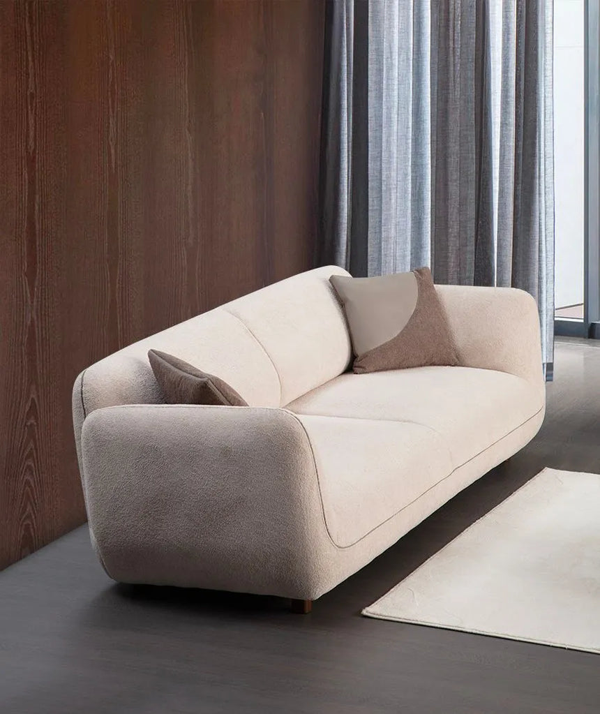 Pavia 4-Sitzer Sofa in Creme, 260x90 cm von Atelier Del Sofa – Bild 4