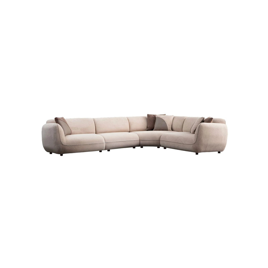 Pavia Ecksofa in Creme, 335x240 cm von Atelier Del Sofa – Bild 5