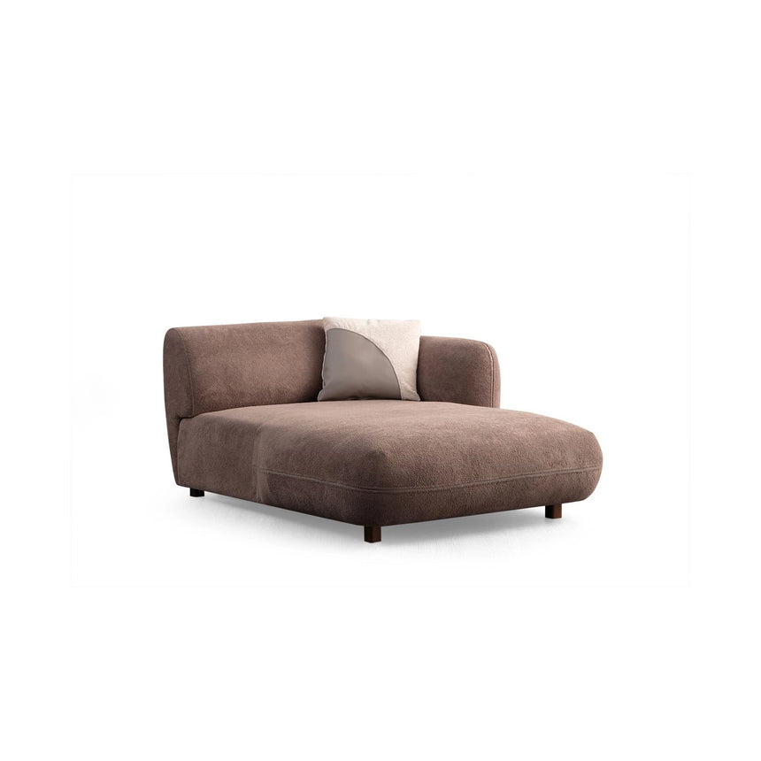 Pavia Panoramasofa in Creme und Braun, 430x240 cm von Atelier Del Sofa – Bild 5