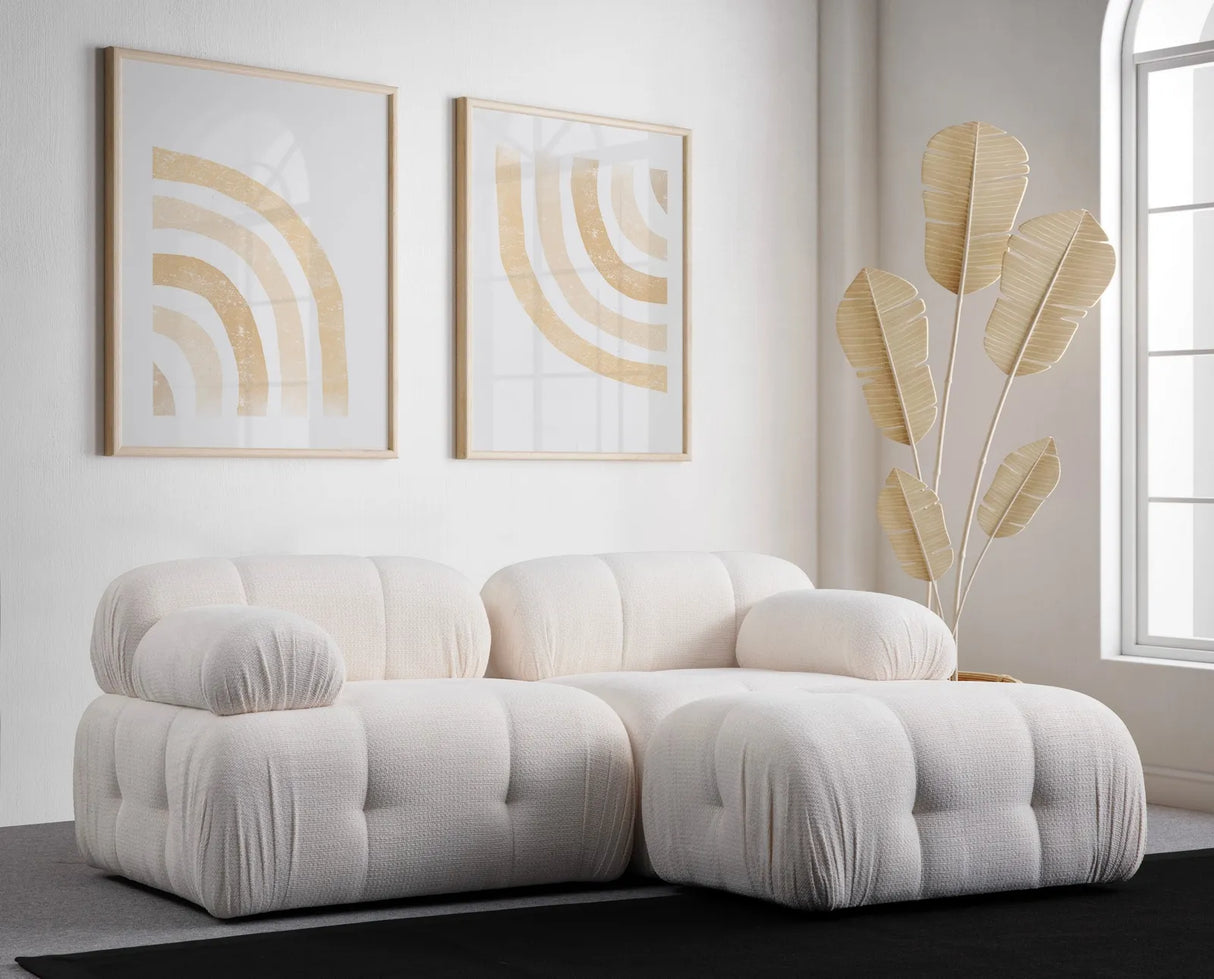 Petite 2 2-Sitzer Ecksofa, Rechte Seite, 190x160 cm von Atelier Del Sofa – Bild 1