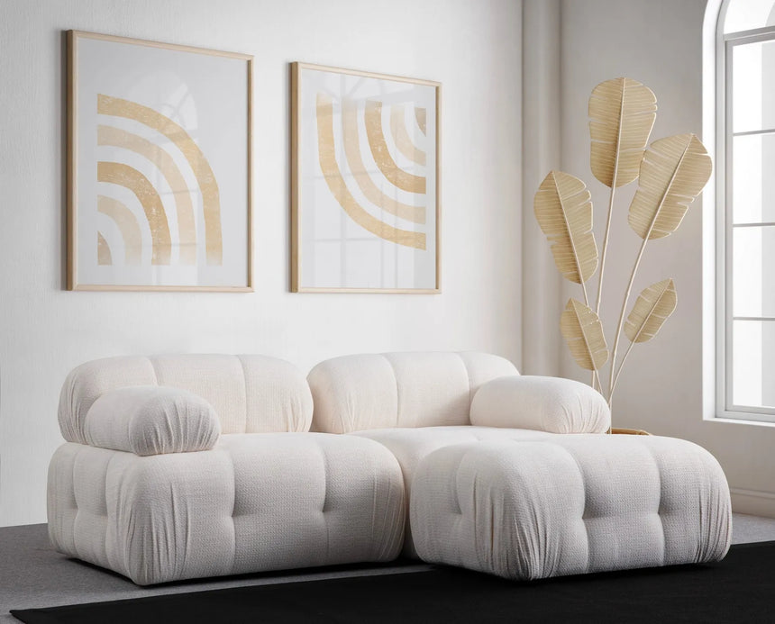 Petite 2 2-Sitzer Ecksofa, Rechte Seite, 190x160 cm von Atelier Del Sofa – Bild 1