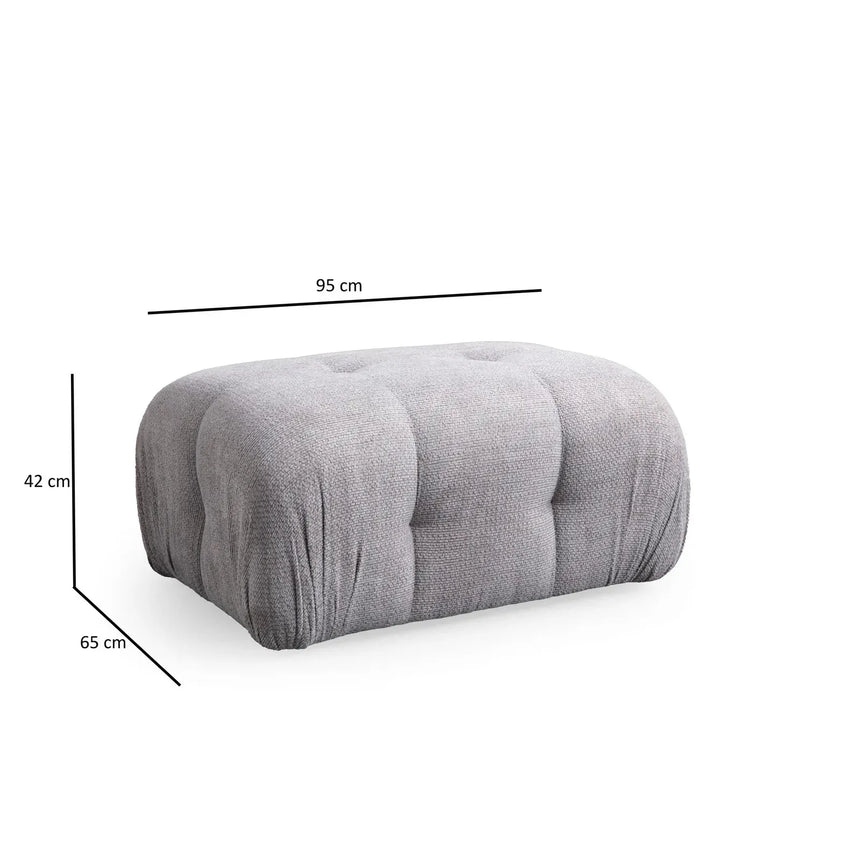 Petite 3 3-Sitzer Ecksofa, Rechte Seite, 290x160 cm - ZEN ZONE Furniture