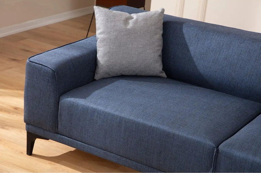 Petra 3-Sitzer Sofa in Blau, 165x87 cm von Atelier Del Sofa – Bild 2