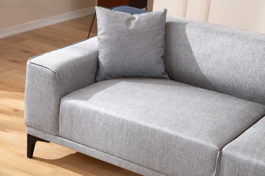 Petra 3-Sitzer Sofa in Hellgrau, 215x87 cm von Atelier Del Sofa – Bild 2
