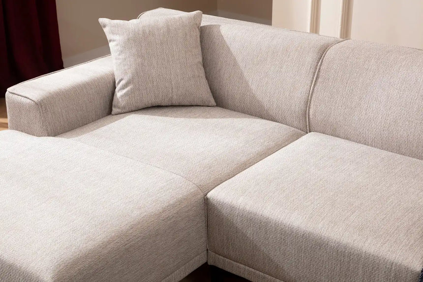Petra Ecksofa, Linke Seite, in Weiß, 250x145 cm von Atelier Del Sofa – Bild 4