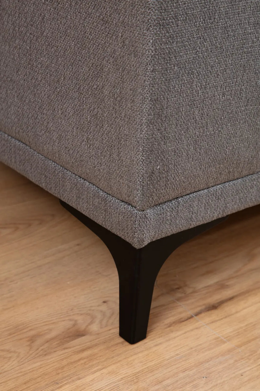 Petra Ecksofa, Rechte Seite, in Hellgrau, 250x145 cm von Atelier Del Sofa – Bild 6