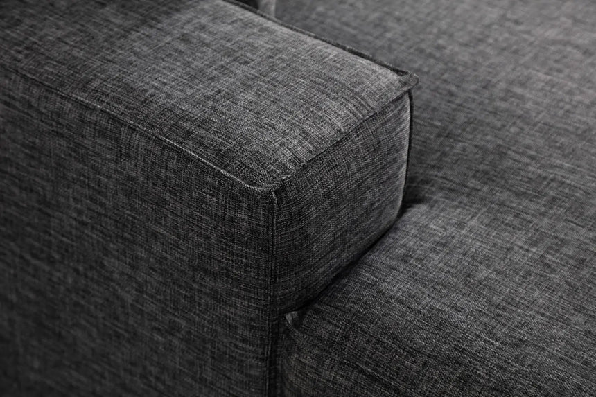 Pırlo Eckschlafsofa, Linke Seite, in Dunkelgrau, 260x170 cm von Atelier Del Sofa – Bild 16