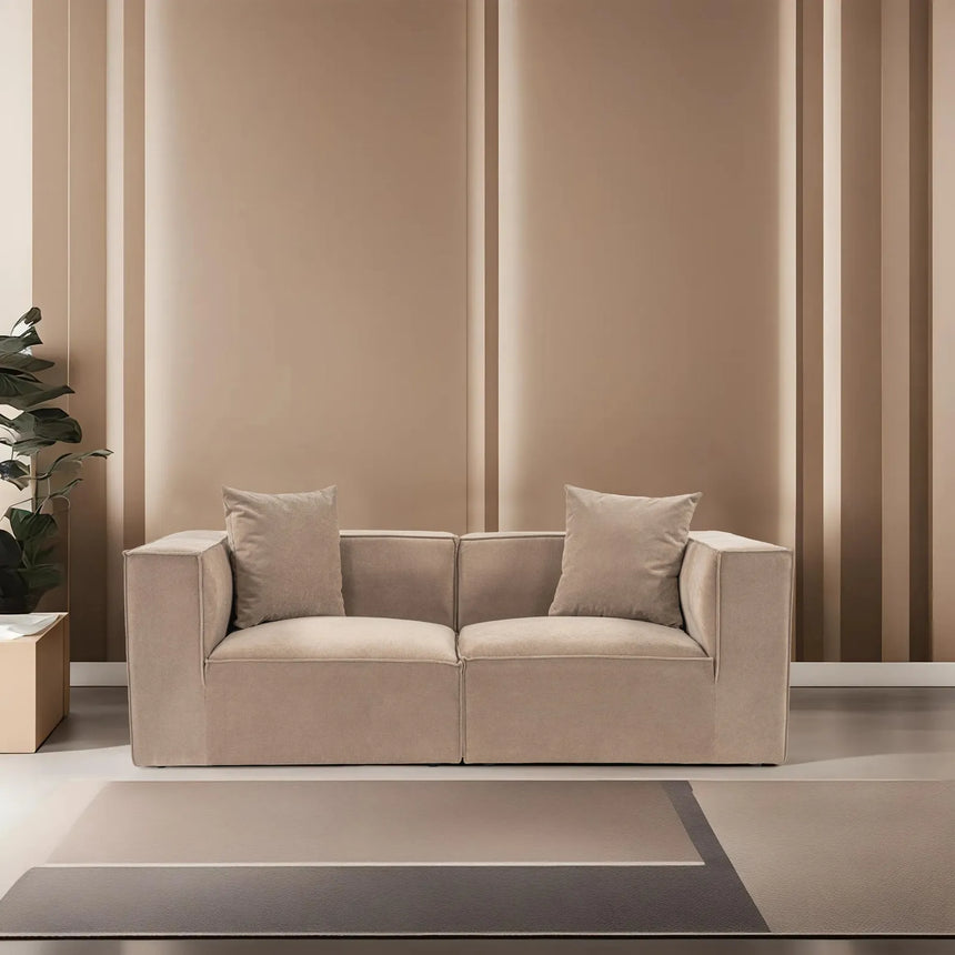 Sora 2-Sitzer Sofa in Cappuccino, 190x65 cm von Atelier Del Sofa – Bild 3