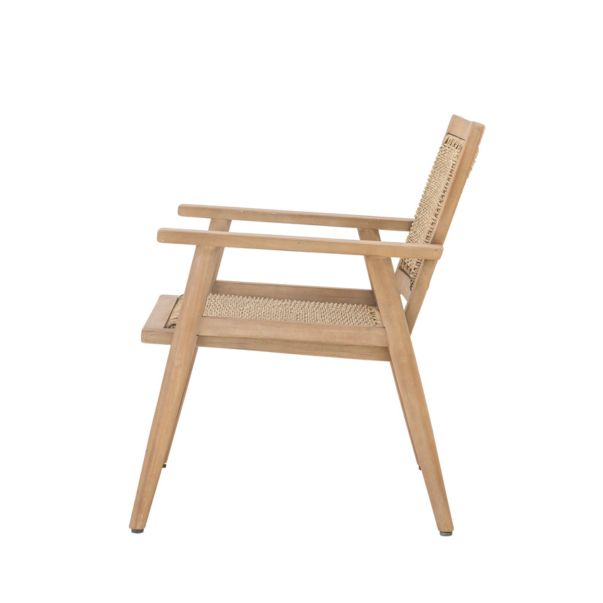 Sorrento Loungesessel, Natur, FSC®100%, Acacia - ZEN ZONE Furniture