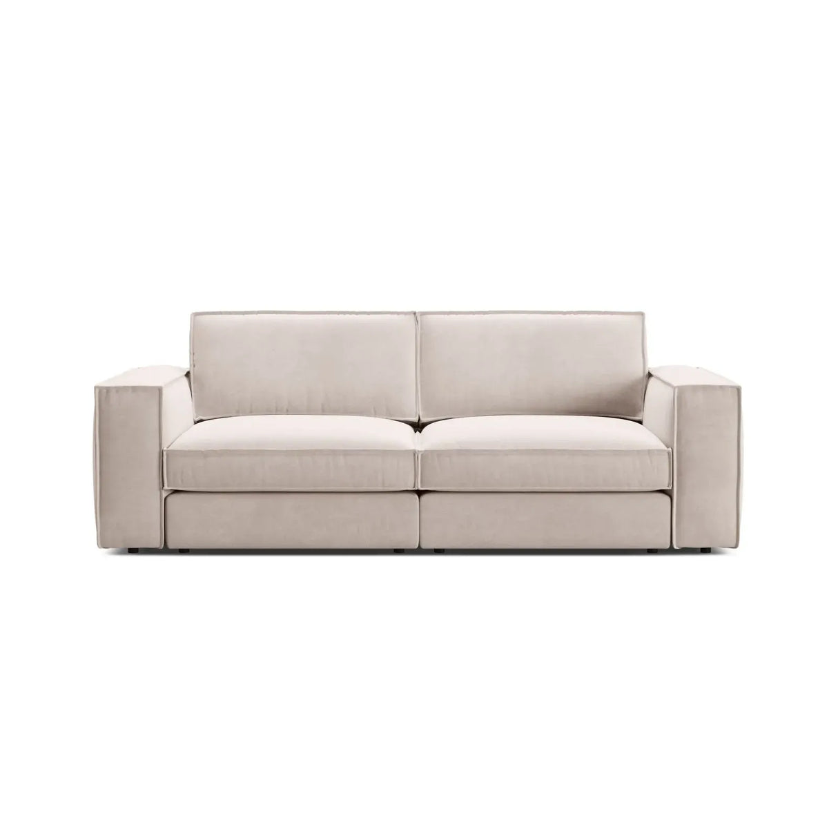 Pola 3-Sitzer Sofa aus Samt oder Strukturstoff, 236x103 cm - ZEN ZONE Furniture