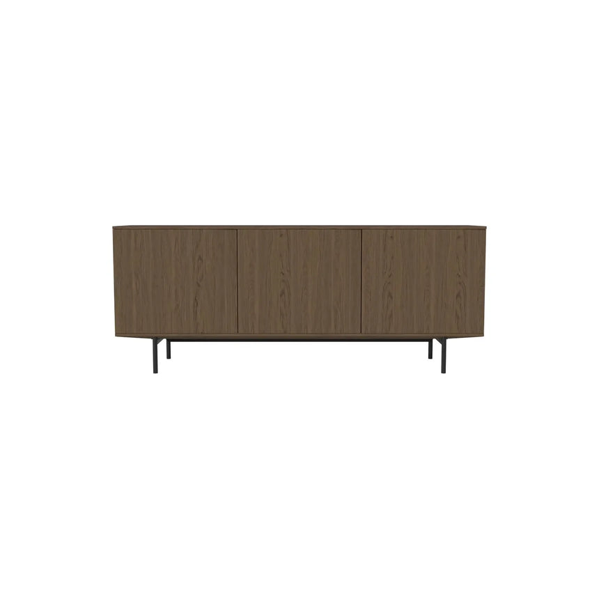 Silent Sideboard, en chêne, huilé, 200x45 cm