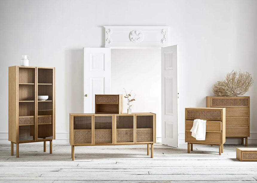 Cana Sideboard, aus Eiche, geölt, 158x40 cm - ZEN ZONE Furniture