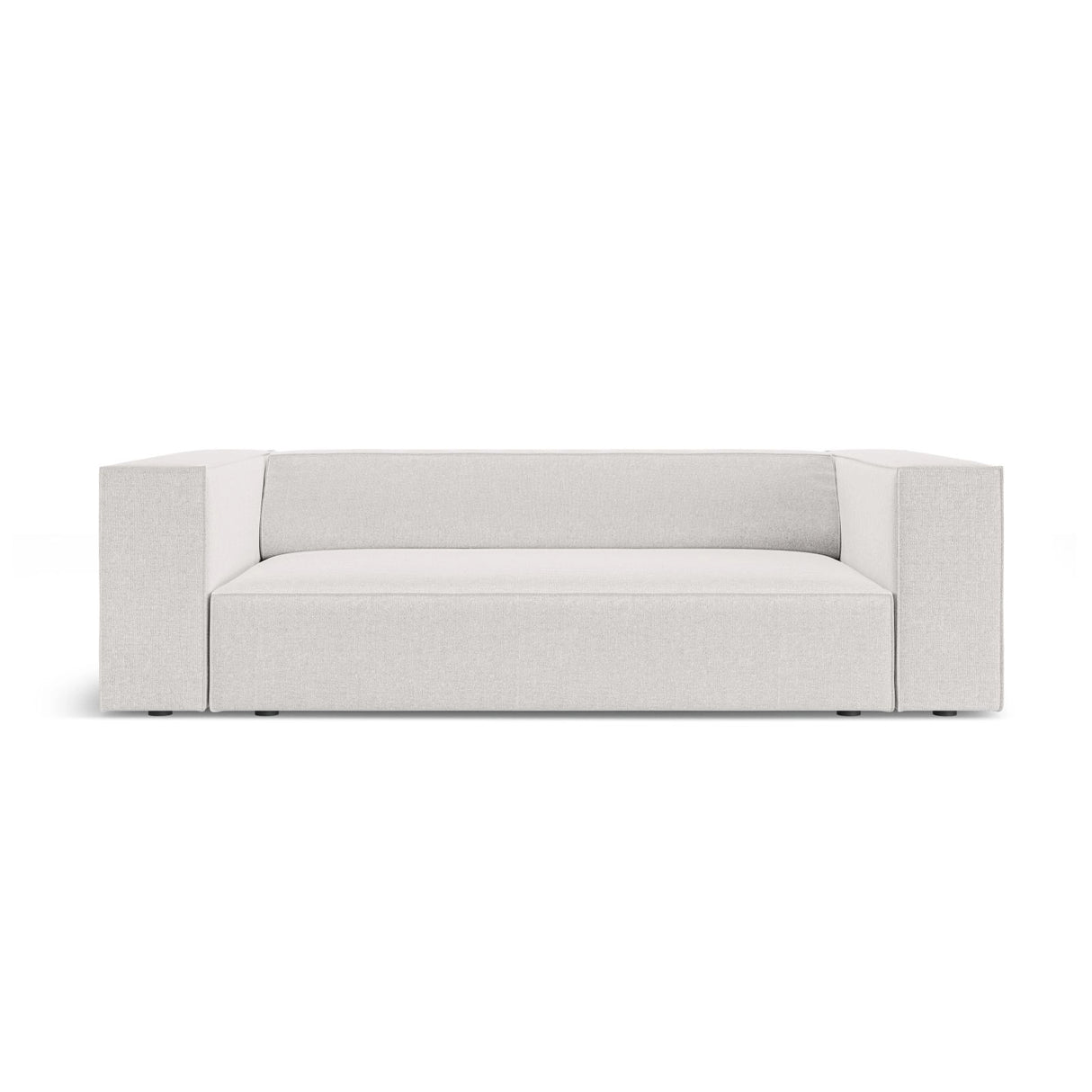 Arendal 2-Sitzer Sofa aus Chenille in Hellgrau (Haga 06), 180x102x70 cm von Cosmopolitan Design – Bild 1