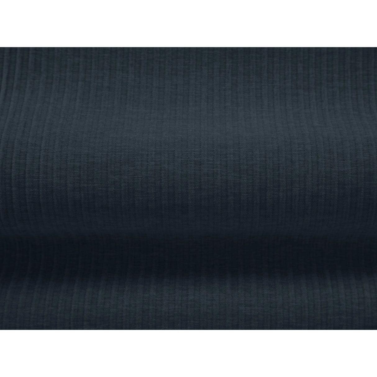 Arendal 3-Sitzer Ecksofa, Rechte Seite, aus Chenille mit Cordoptik in Marineblau (Brave Me 9), 224x166x70 cm von Cosmopolitan Design – Bild 6